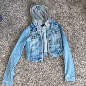 Hoodie/jean jacket
